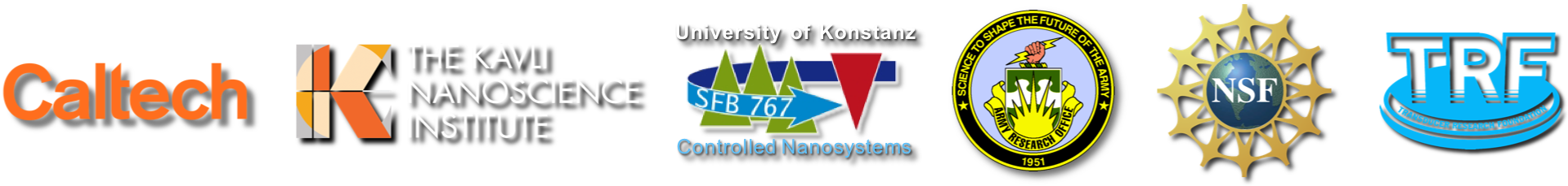 Caltech, KNI, SFB 767, ARO, NSF, and TRF